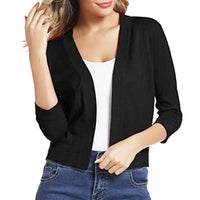 Bella | Cropped Open Cardigan