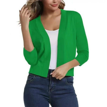 Bella | Cropped Open Cardigan