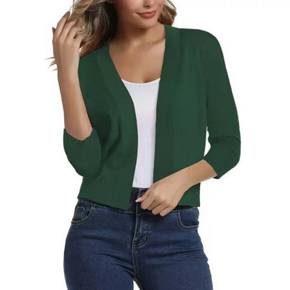 Bella | Cropped Open Cardigan