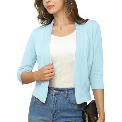 Bella | Cropped Open Cardigan