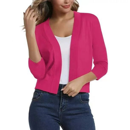 Bella | Cropped Open Cardigan