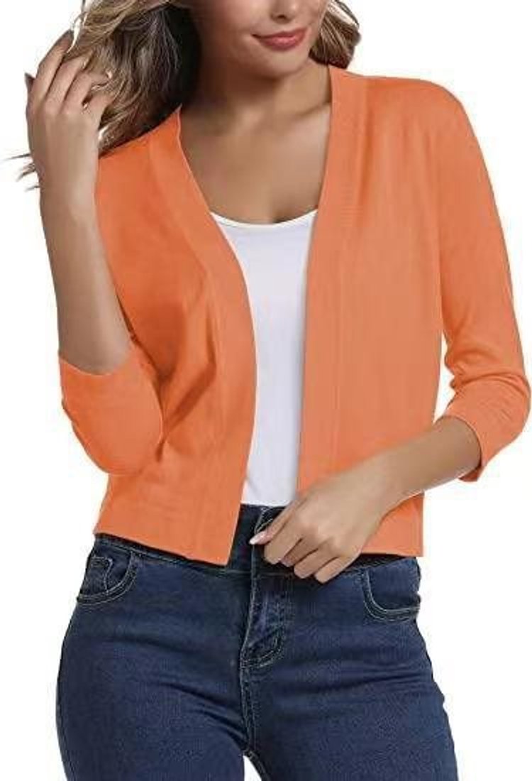 Bella | Cropped Open Cardigan