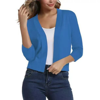 Bella | Cropped Open Cardigan