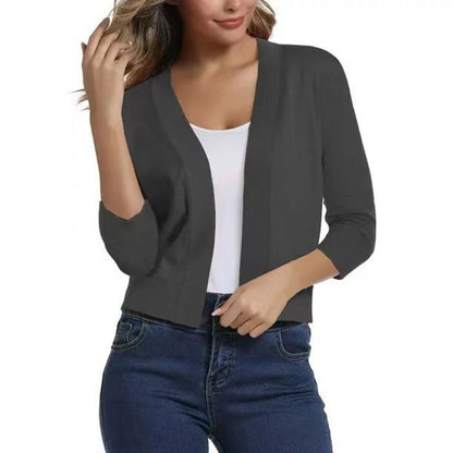 Bella | Cropped Open Cardigan