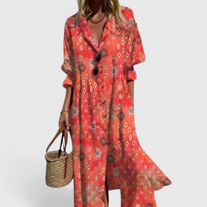 Brooke | Boho Maxi Dress for Women