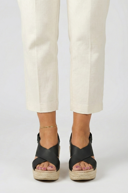 Brooke | Stylish Espadrille Wedge Sandals