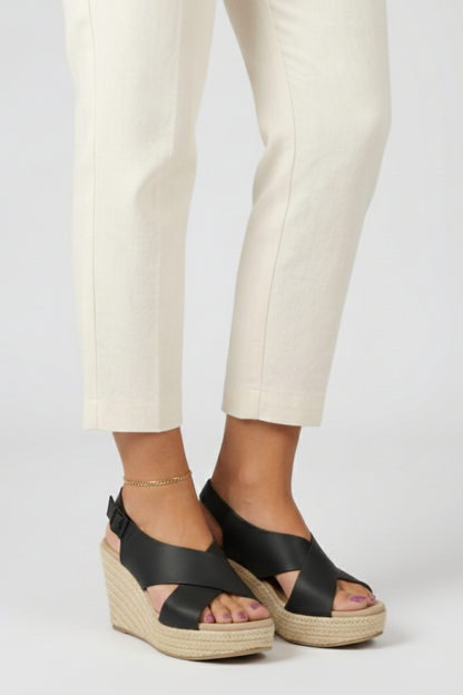 Brooke | Stylish Espadrille Wedge Sandals