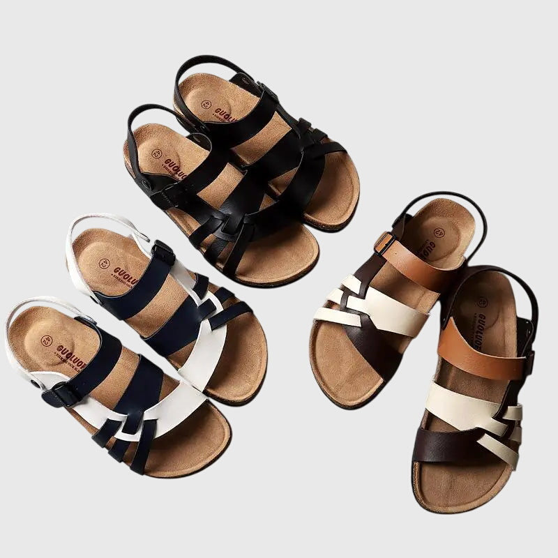 Camille | Orthopedic Comfy Flat Sandals