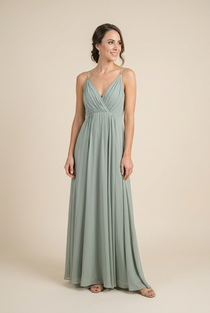 Charlotte | Graceful V-Neck Maxi Dress