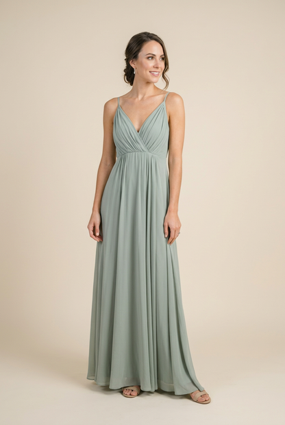 Charlotte | Graceful V-Neck Maxi Dress