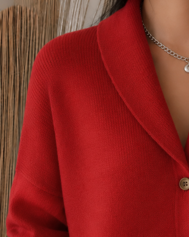 Sydney | Collared Button Up Cardigan
