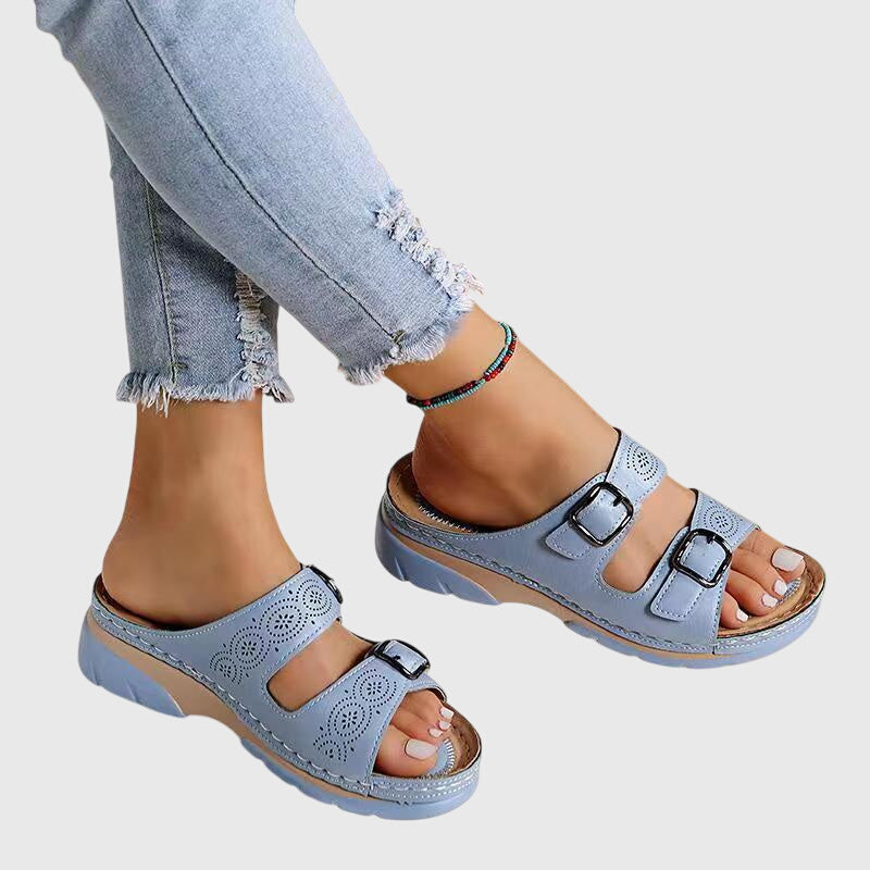 Chloe | Orthopedic Wedge Sandals