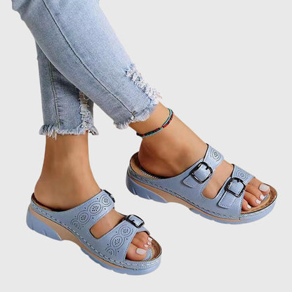 Chloe | Orthopedic Wedge Sandals