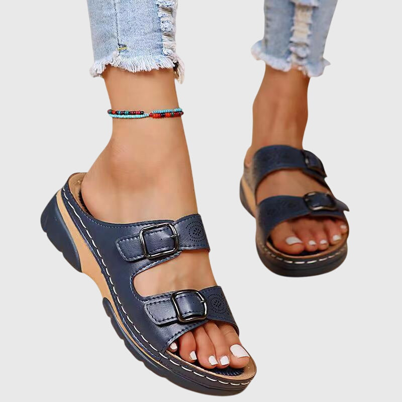 Chloe | Orthopedic Wedge Sandals