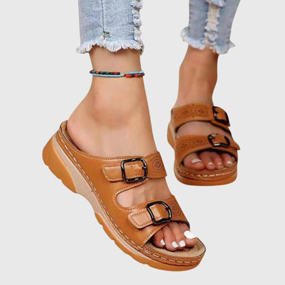 Chloe | Orthopedic Wedge Sandals