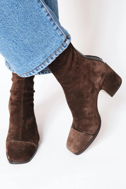 Claire | Elegant Heel Mid Calf Boots