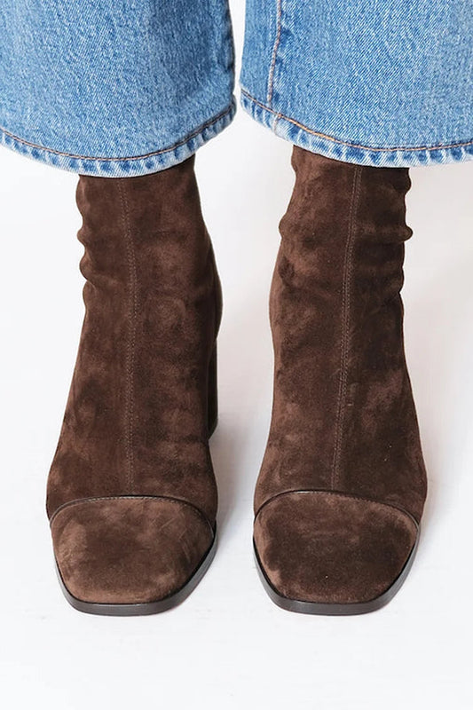 Claire | Elegant Heel Mid Calf Boots