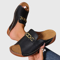Cora | Wedge Slide Sandals For Women