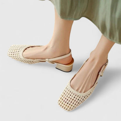Corinne | Elegant Block Heel Sandals