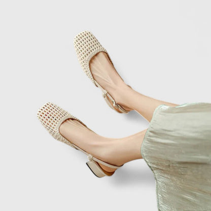 Corinne | Elegant Block Heel Sandals