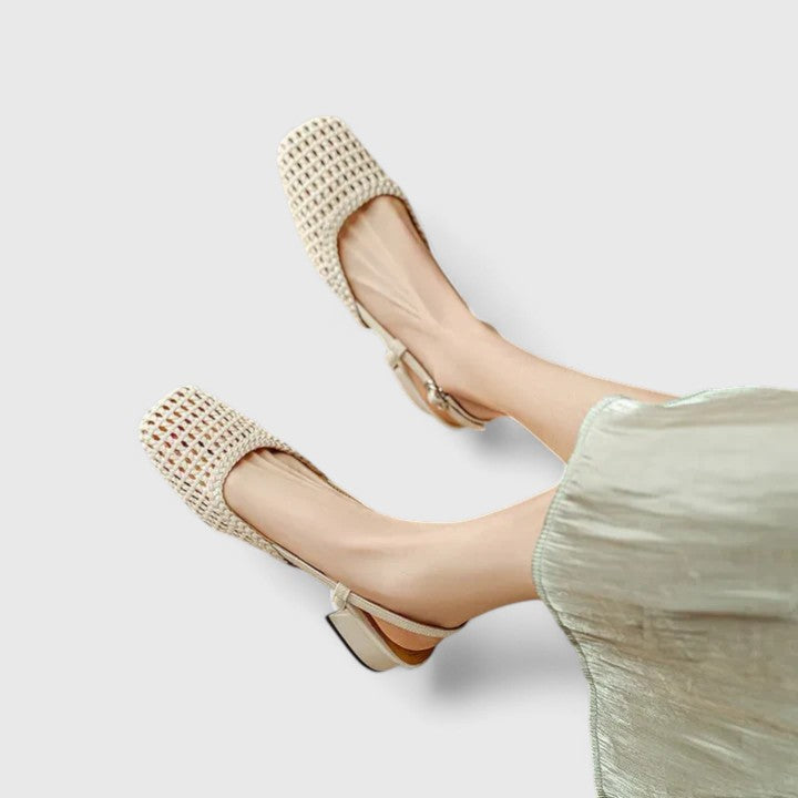 Corinne | Elegant Block Heel Sandals