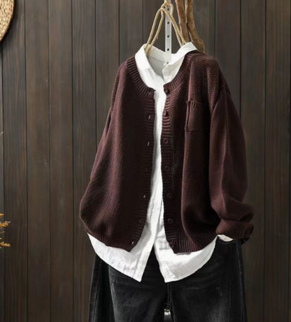 Savannah | Knit Pocket Cardigan