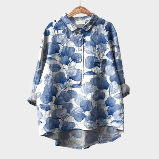 Eleanor | Floral Nature Print Blouse