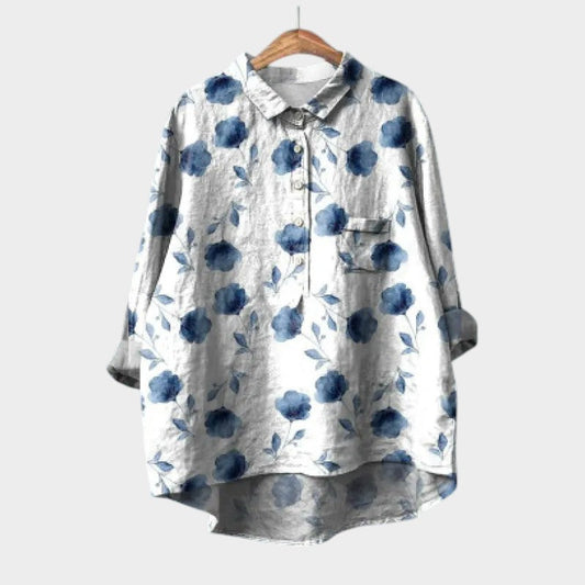 Eleanor | Floral Nature Print Blouse