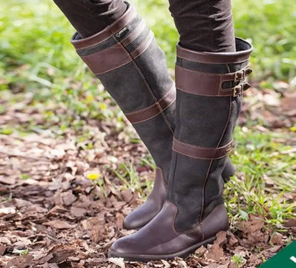 Eleanor | Waterproof Knee High Riding Boots