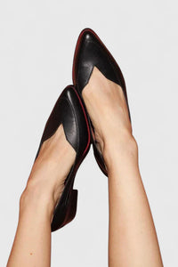 Emma | Elegant Flat Mule Sandals