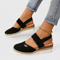 Evelyn | Orthopedic Espadrille Wedge Sandals