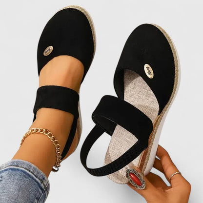 Evelyn | Orthopedic Espadrille Wedge Sandals
