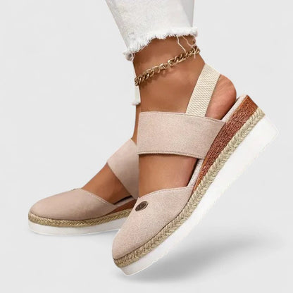 Evelyn | Orthopedic Espadrille Wedge Sandals