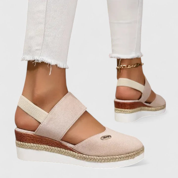 Evelyn | Orthopedic Espadrille Wedge Sandals