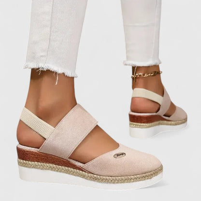 Evelyn | Orthopedic Espadrille Wedge Sandals