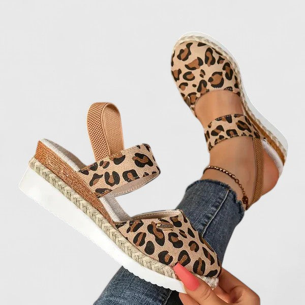 Evelyn | Orthopedic Espadrille Wedge Sandals
