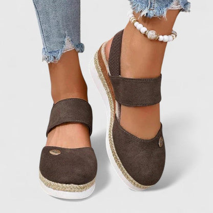 Evelyn | Orthopedic Espadrille Wedge Sandals