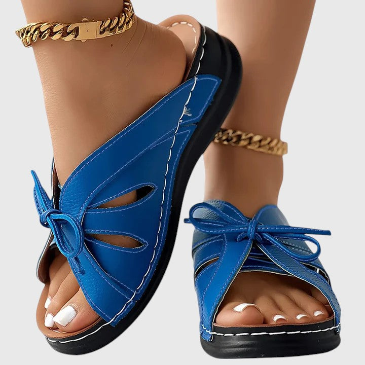 Evelyn | Summer Flat Slide Sandals