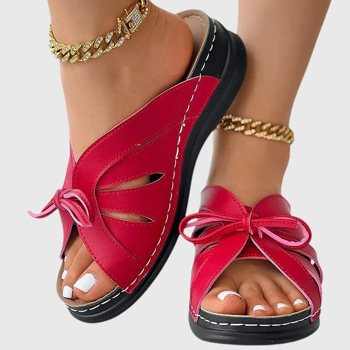 Evelyn | Summer Flat Slide Sandals