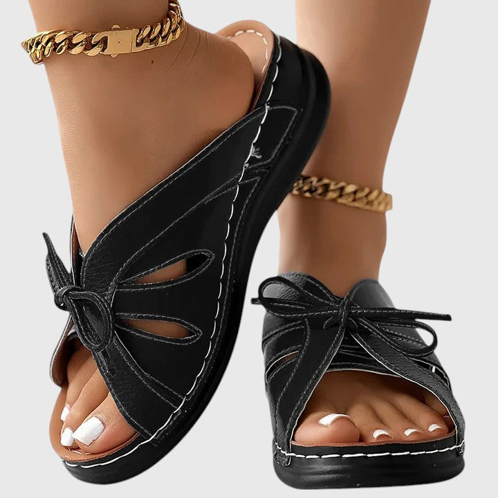 Evelyn | Summer Flat Slide Sandals