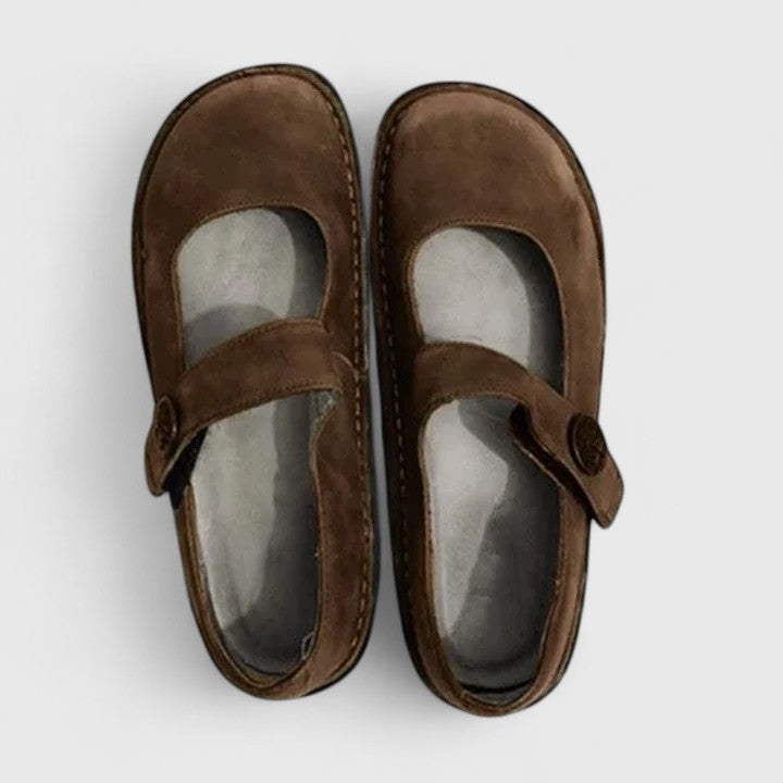 Freya | Orthopedic Mary Jane Flat Shoes