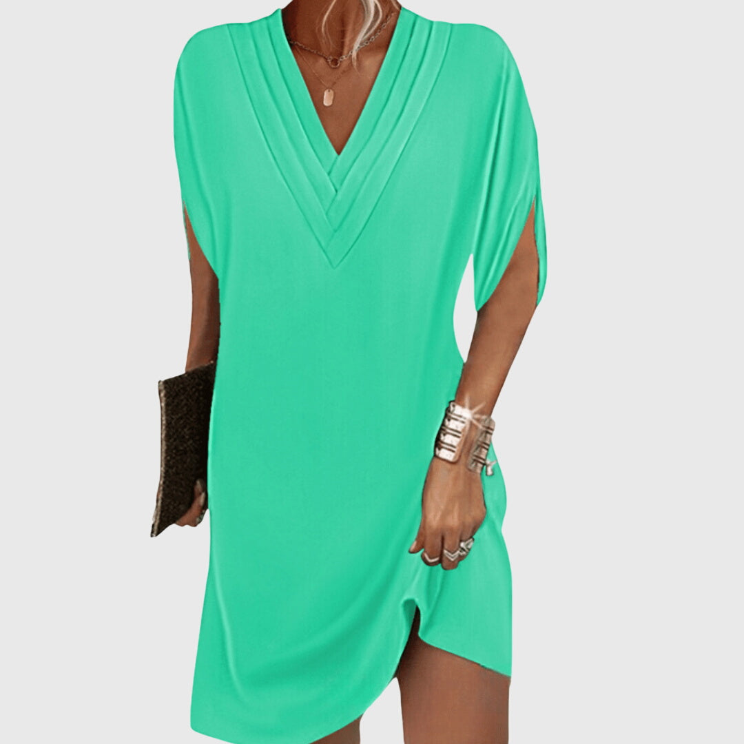 Grace | Draped Flowy Summer Dress