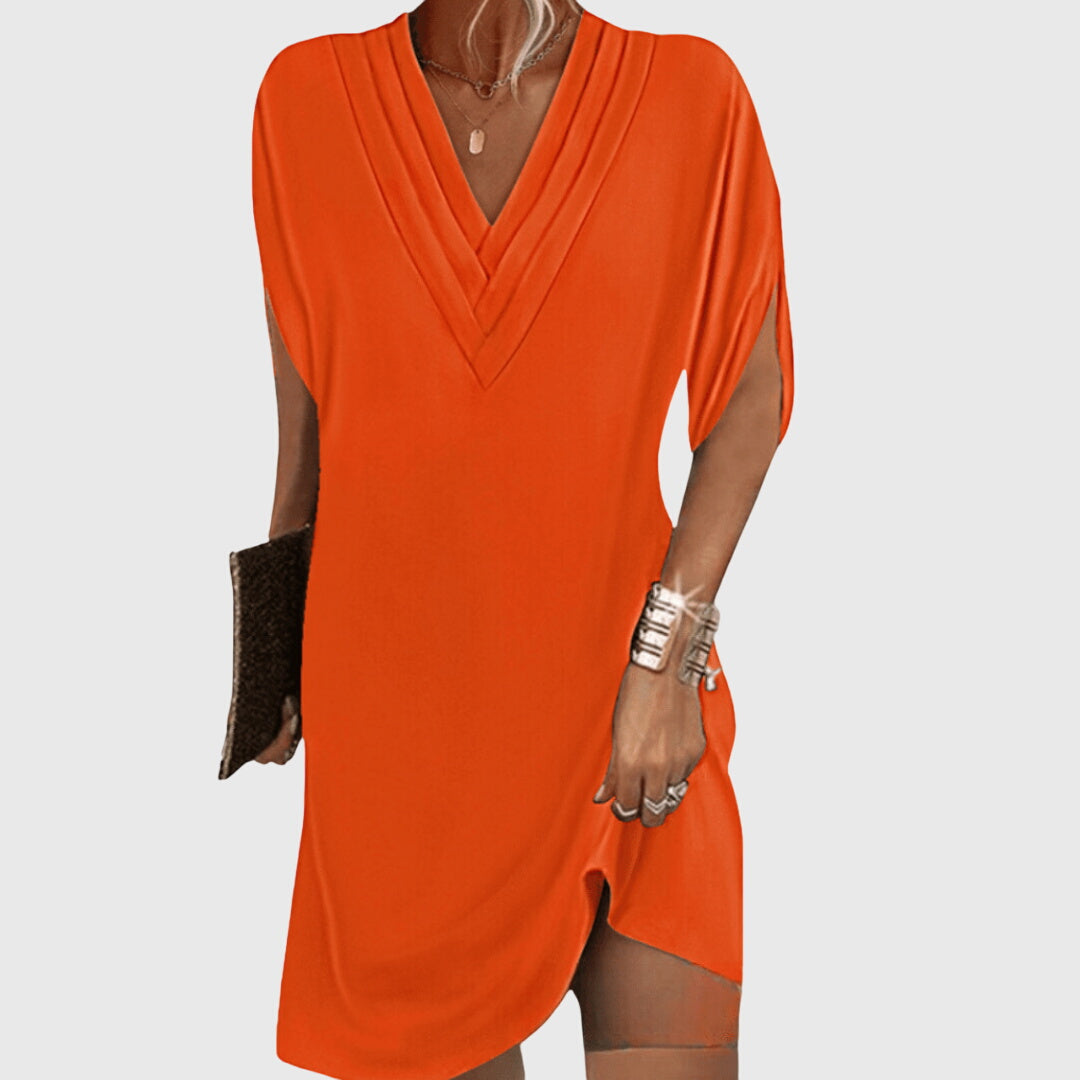 Grace | Draped Flowy Summer Dress