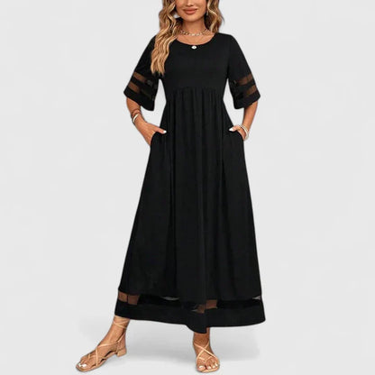 Hailey | Elegant Sheer Maxi Dress