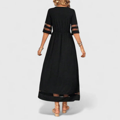 Hailey | Elegant Sheer Maxi Dress