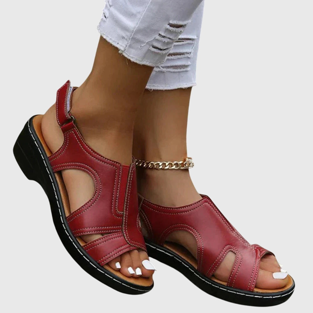 Hailey | Orthopedic Wedge Slingback Sandals