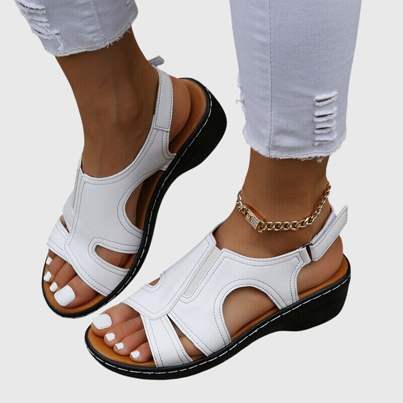 Hailey | Orthopedic Wedge Slingback Sandals