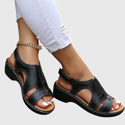 Hailey | Orthopedic Wedge Slingback Sandals