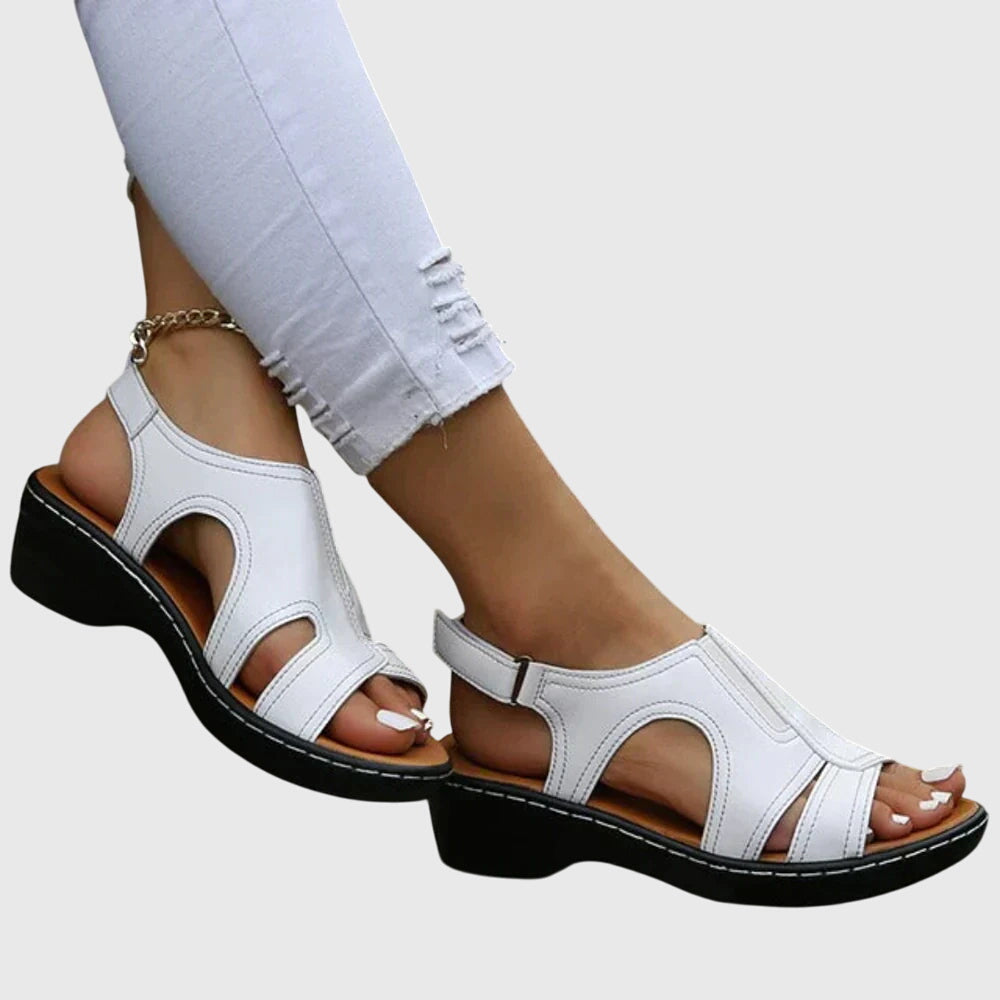 Hailey | Orthopedic Wedge Slingback Sandals