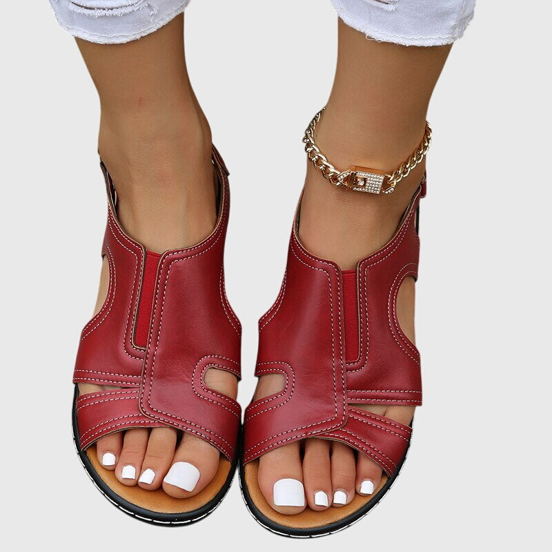 Hailey | Orthopedic Wedge Slingback Sandals